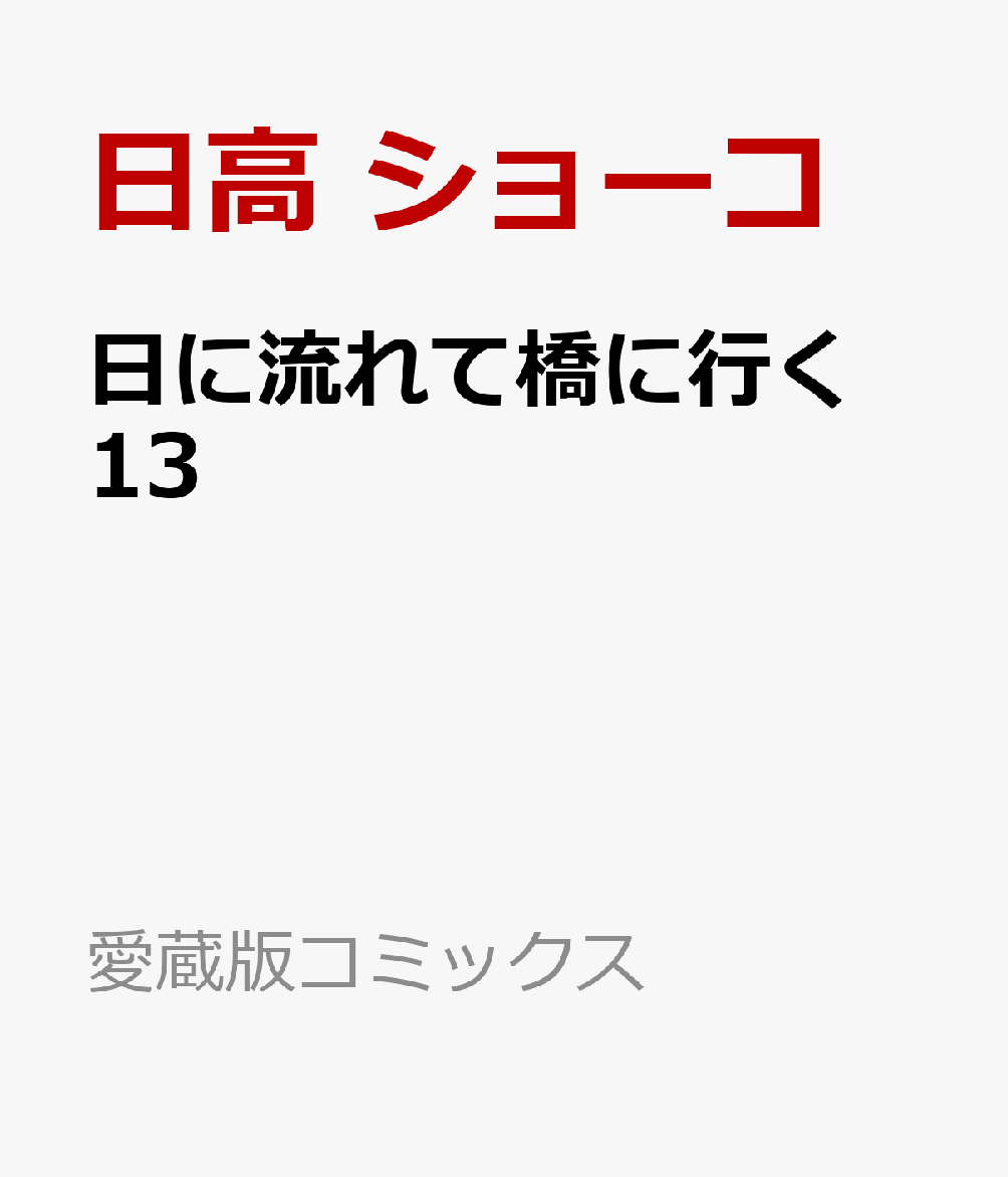 日に流れて橋に行く　13 表紙