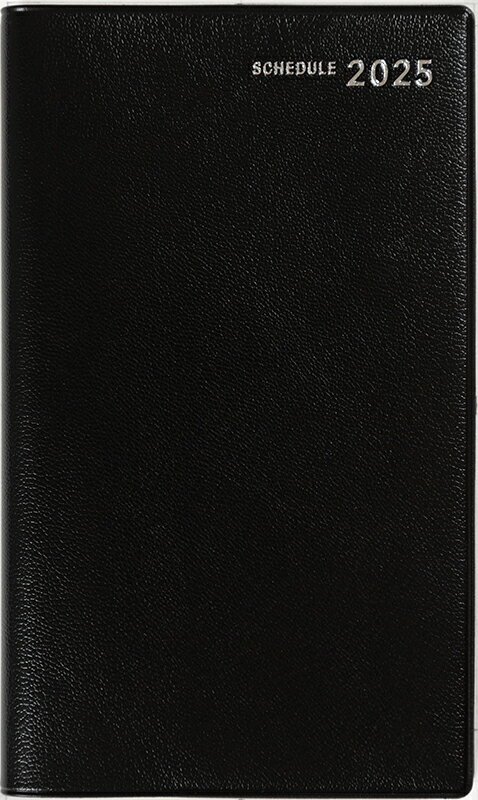 2025年 手帳 1月始まり No.107 ニューダイアリー アルファ 12 [黒]高橋書店 手帳判 ウィークリー