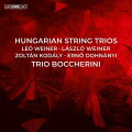 【輸入盤】ハンガリーの弦楽三重奏曲集　トリオ・ボッケリーニ