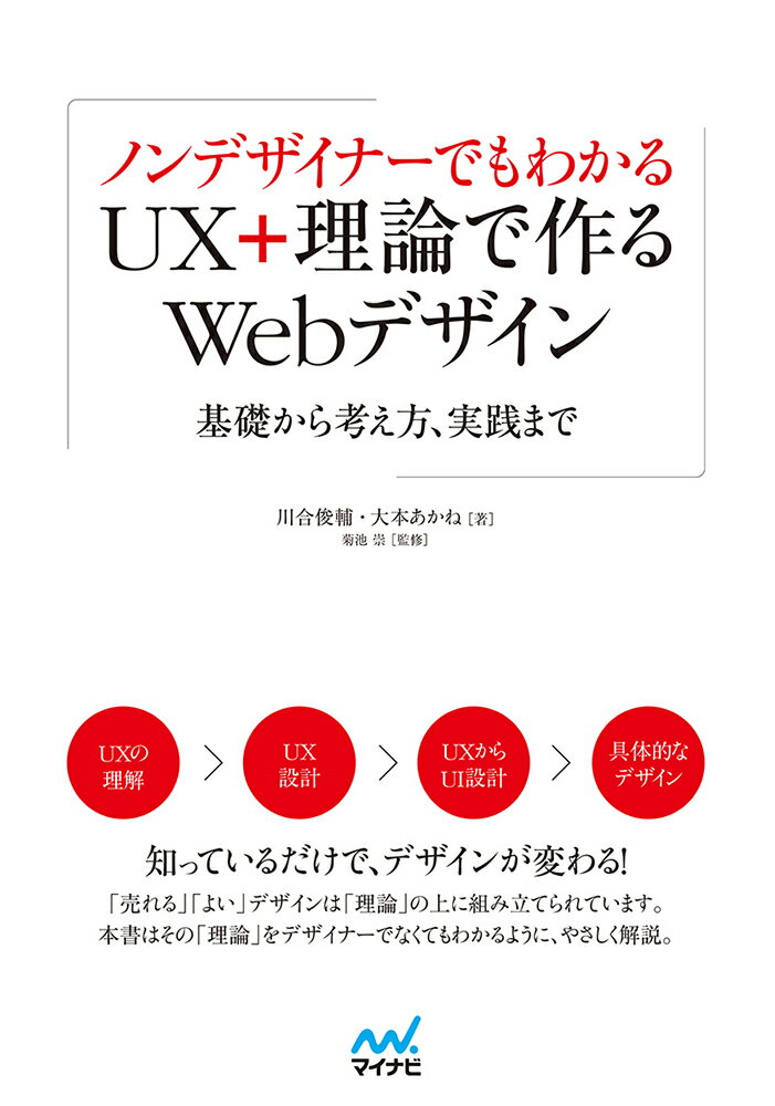 ノンデザイナーでもわかる　UX＋理論で作るWebデザイン