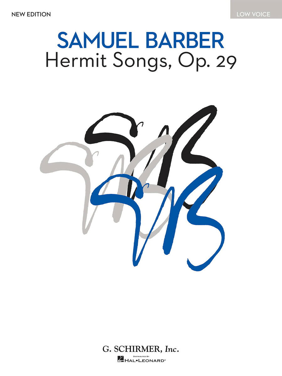 【輸入楽譜】バーバー, Samuel: 隠者の歌 Op.29 (低声用)