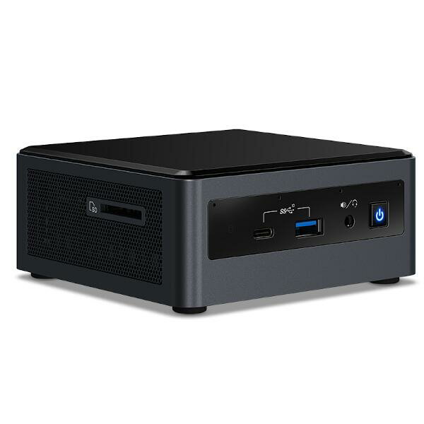＜ BXNUC10I3FNH ＞第10世代Corei3-10110U（2.1-4.1GHz/Dual Core/Intel UHD Graphics）搭載NUCキット、M.2スロット and 2.5 Drive