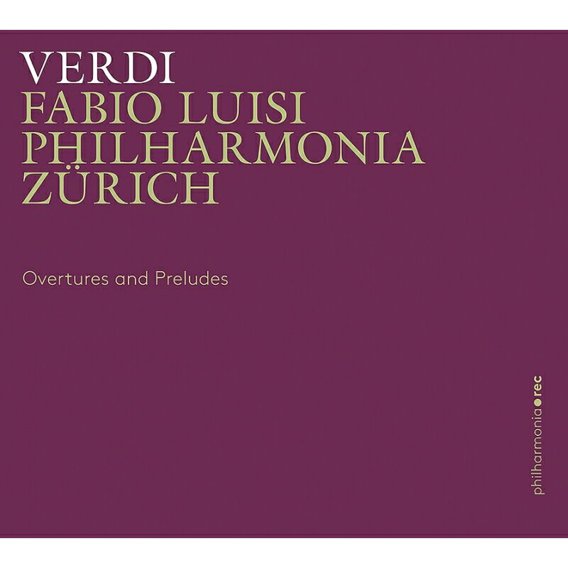 【輸入盤】序曲、前奏曲、管弦楽曲集　ファビオ・ルイージ＆フィルハーモニア・チューリッヒ（2CD）