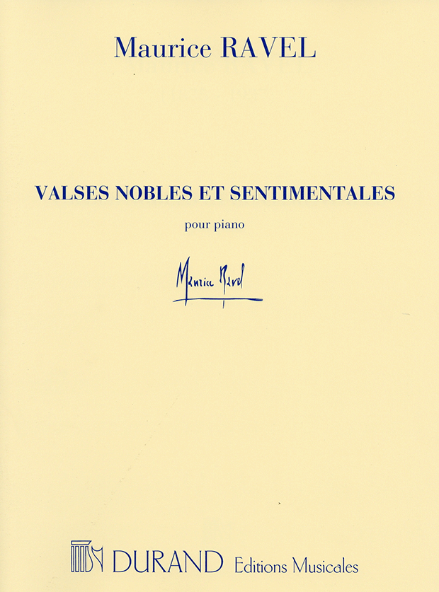 【輸入楽譜】ラヴェル, Maurice: 高雅で感傷的なワルツ