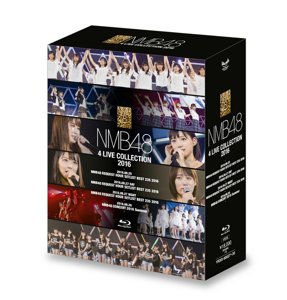 NMB48 4 LIVE COLLECTION 2016(4BD)【Blu-ray】