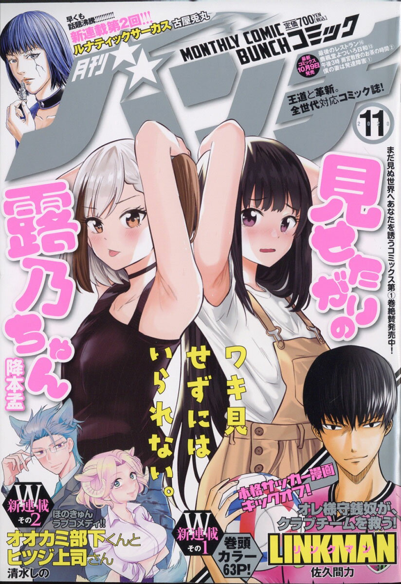 月刊 コミックバンチ 2020年 11月号 [雑誌]