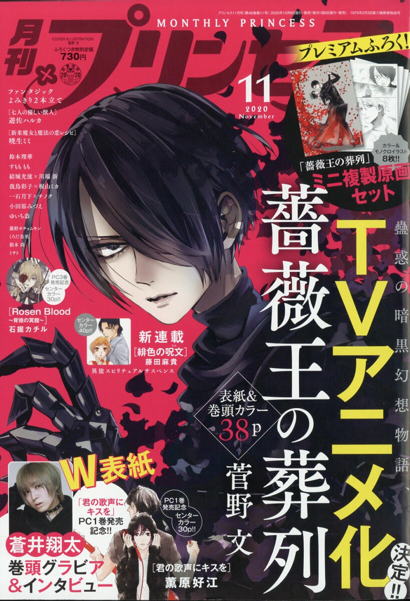 月刊 プリンセス 2020年 11月号 [雑誌]