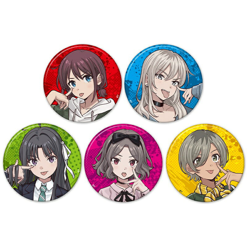 ■5個入り1セット
■サイズ：約φ56mm 
■素材：スチール合金製、PET等
(C)東映アニメーション