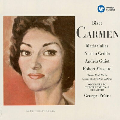 【輸入盤】『カルメン』全曲　プレートル＆パリ・オペラ座管、カラス、ゲッダ、他（1964　ステレオ）（2CD）