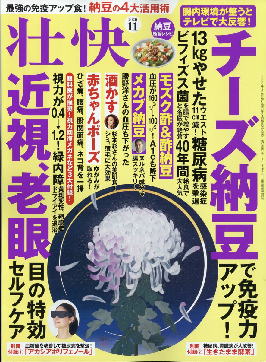 壮快 2020年 11月号 [雑誌]