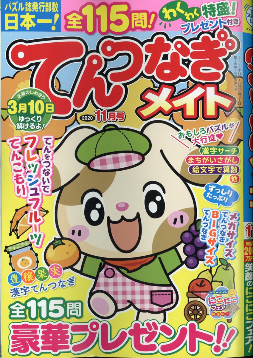 てんつなぎメイト 2020年 11月号 [雑誌]