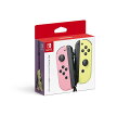 「Joy-Con（L）パステルピンク」と「Joy-Con（R）パステルイエロー」に「Joy-Conストラップ（ブラック）」が2個付いたセットです。
本体が1台でも、ソフトによっては「Joy-Con」のみを持ち寄ることで多人数でのプレイが可能です。