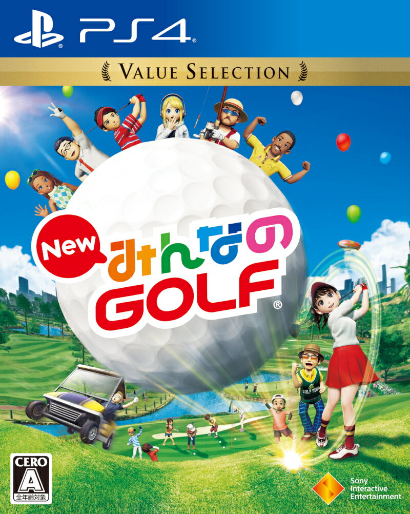 New みんなのGOLF Value Selection [PCJS66034 Newミンナノゴルフ ValueSelection] ソニー(SONY) SONY