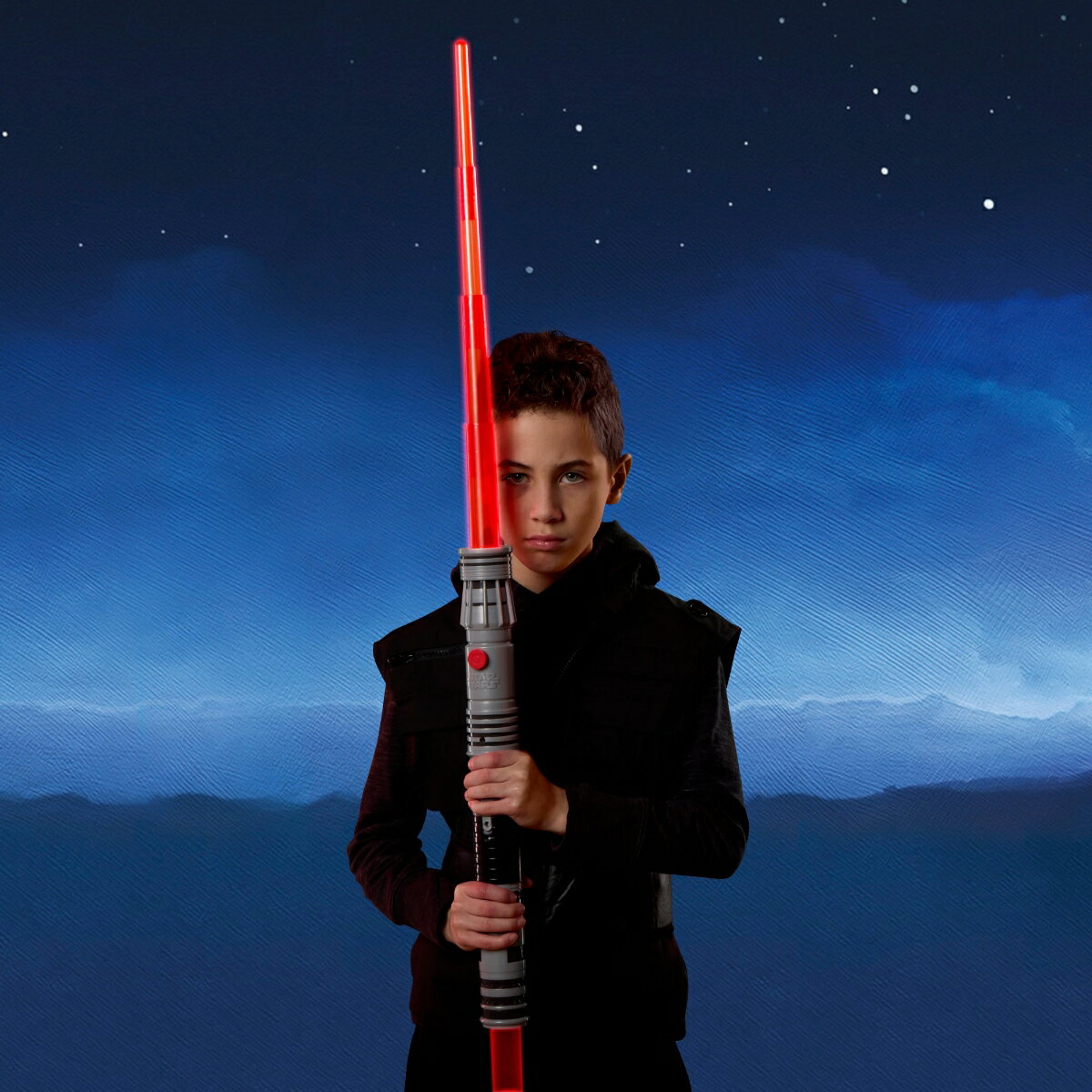 ハズブロ（Hasbro）STAR WARS スター・ウォーズ エレクトロニック・ダブルブレード・ライトセーバー ダース・モール コスチューム 赤いライトセーバー 男の子＆女の子向け 対象年齢4才以上 G2837 正規品