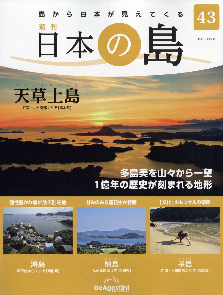 週刊 日本の島 2022年 11/22号 [雑誌]