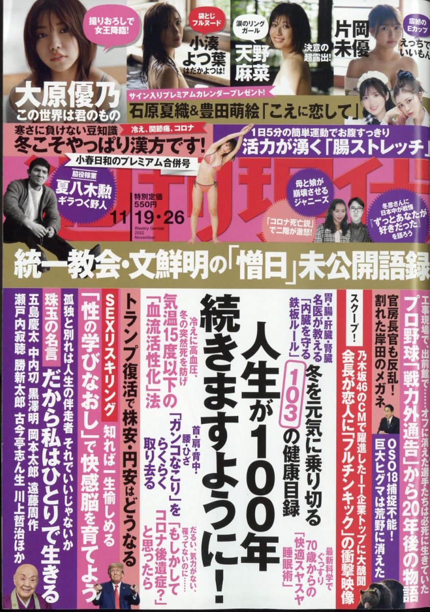 週刊現代 2022年 11/26号 [雑誌]