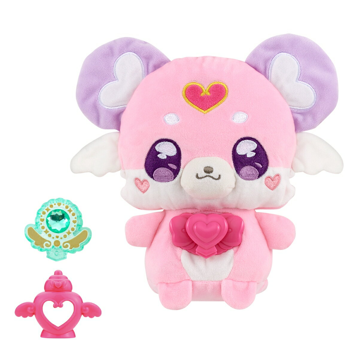 【特典】名探偵プリキュア！　おでかけしよ♪お世話して、かわいがって　おしゃべりポチタン(プリキュアマコトジュエル（キミとアイドルプリキュア♪ver.))