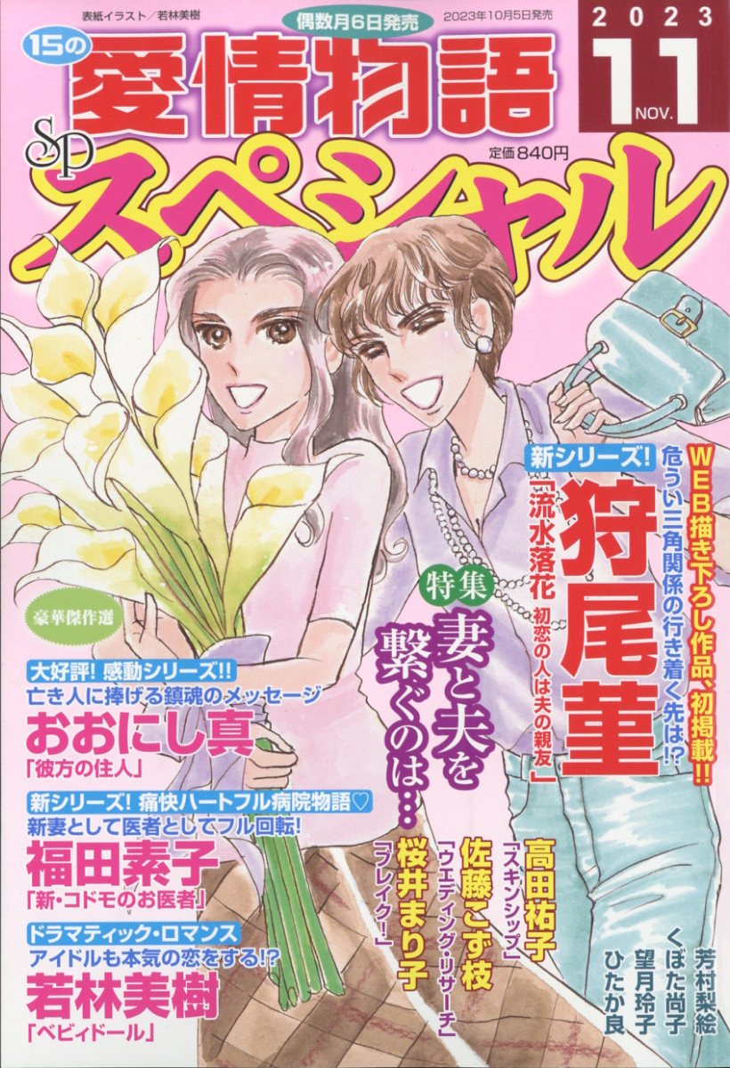 15の愛情物語スペシャル 2023年 11月号 [雑誌]