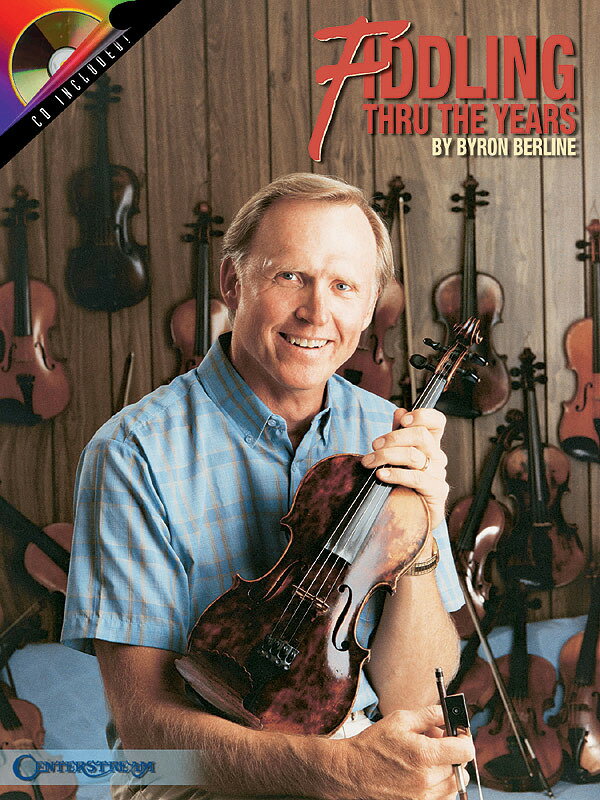 【輸入楽譜】バーリン, Byron: フィドリング・スルー・ザ・イヤー(CD付)