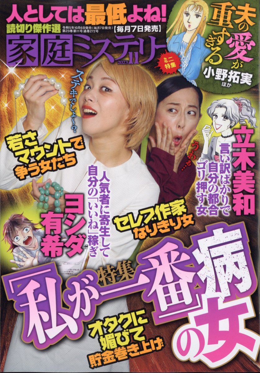 家庭ミステリー 2023年 11月号 [雑誌]