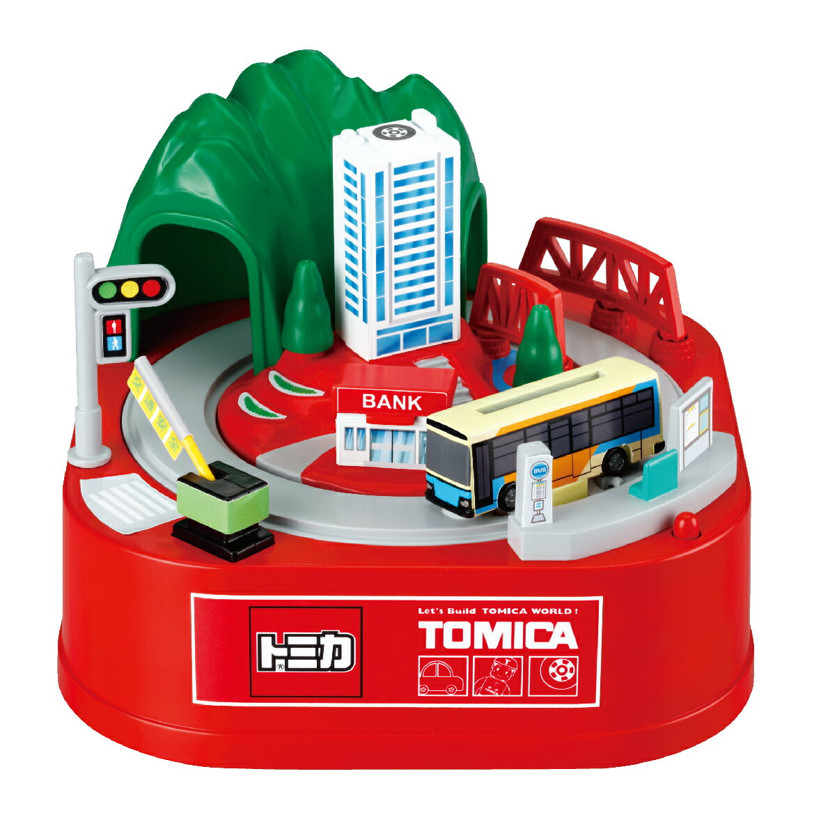 トミカ のりもの貯金箱のサムネイル