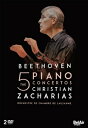 ベートーヴェン（1770ー1827）ベートーヴェン 発売日：2015年08月07日 予約締切日：2015年08月03日 Bel Air BAC114 JAN：3760115301146 Complete Piano Concertos : Zacharias(P) Lausanne Chamber Orchestra (2DVD) DVD 輸入盤