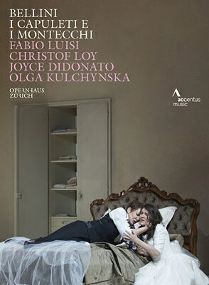【輸入盤】『カプレーティとモンテッキ』全曲 C.ロイ演出、ルイージ&チューリッヒ歌劇場、ディドナート、クルチンスカ、他(2015 ステレオ)(日本語