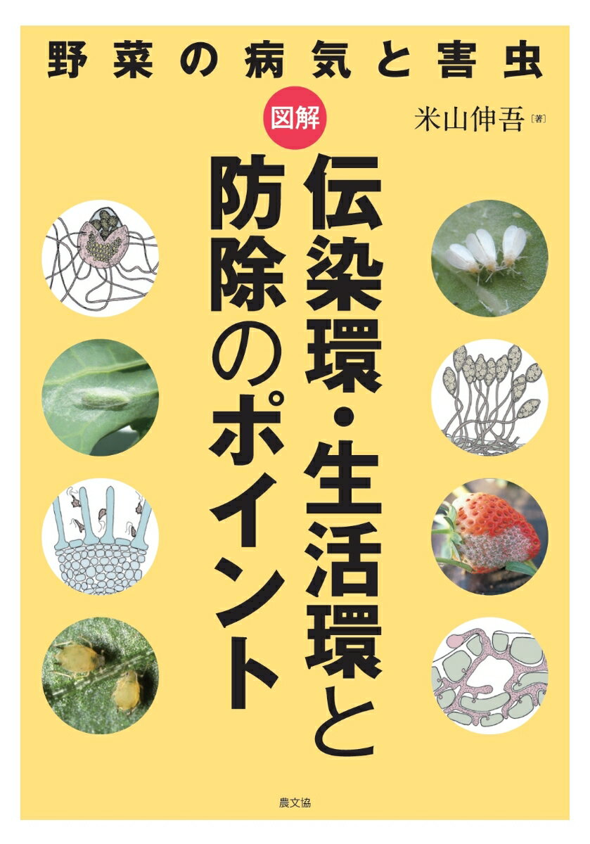 野菜の病気と害虫　図解　伝染環・生活環と防除のポイント [ 米山伸吾 ]