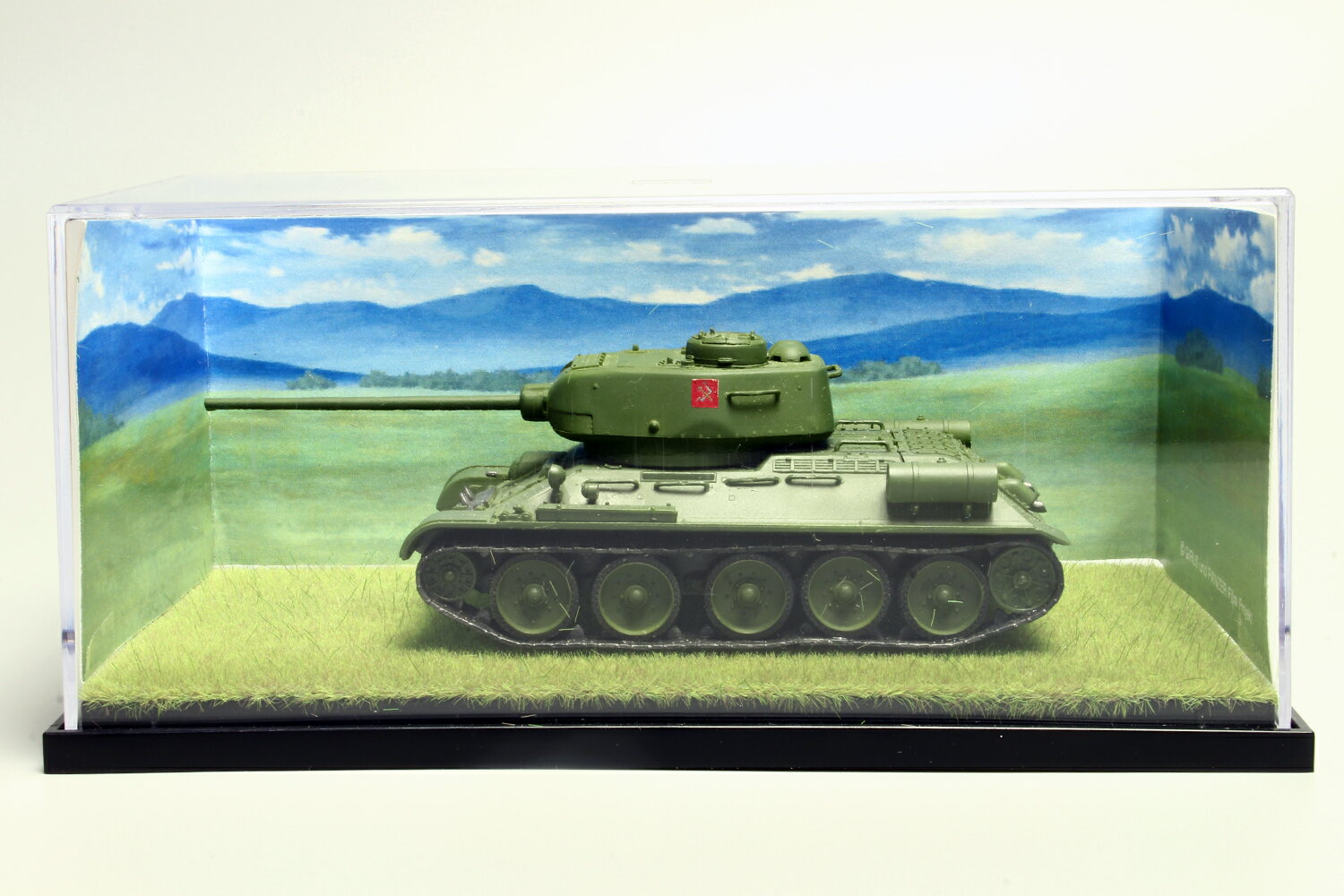 『ガールズ&パンツァー劇場版』 1/72 てのひら戦車道コレクション T-34/85 プラウダ高校 草原に集結です! 【GPC72-19】 (塗装済み完成品)