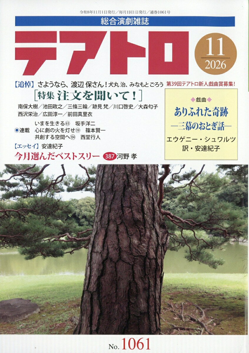カモミール社テアトロ 発売日：2026年10月15日 A5 16451 JAN：4912164511161 雑誌 音楽・芸能 芸能・映画