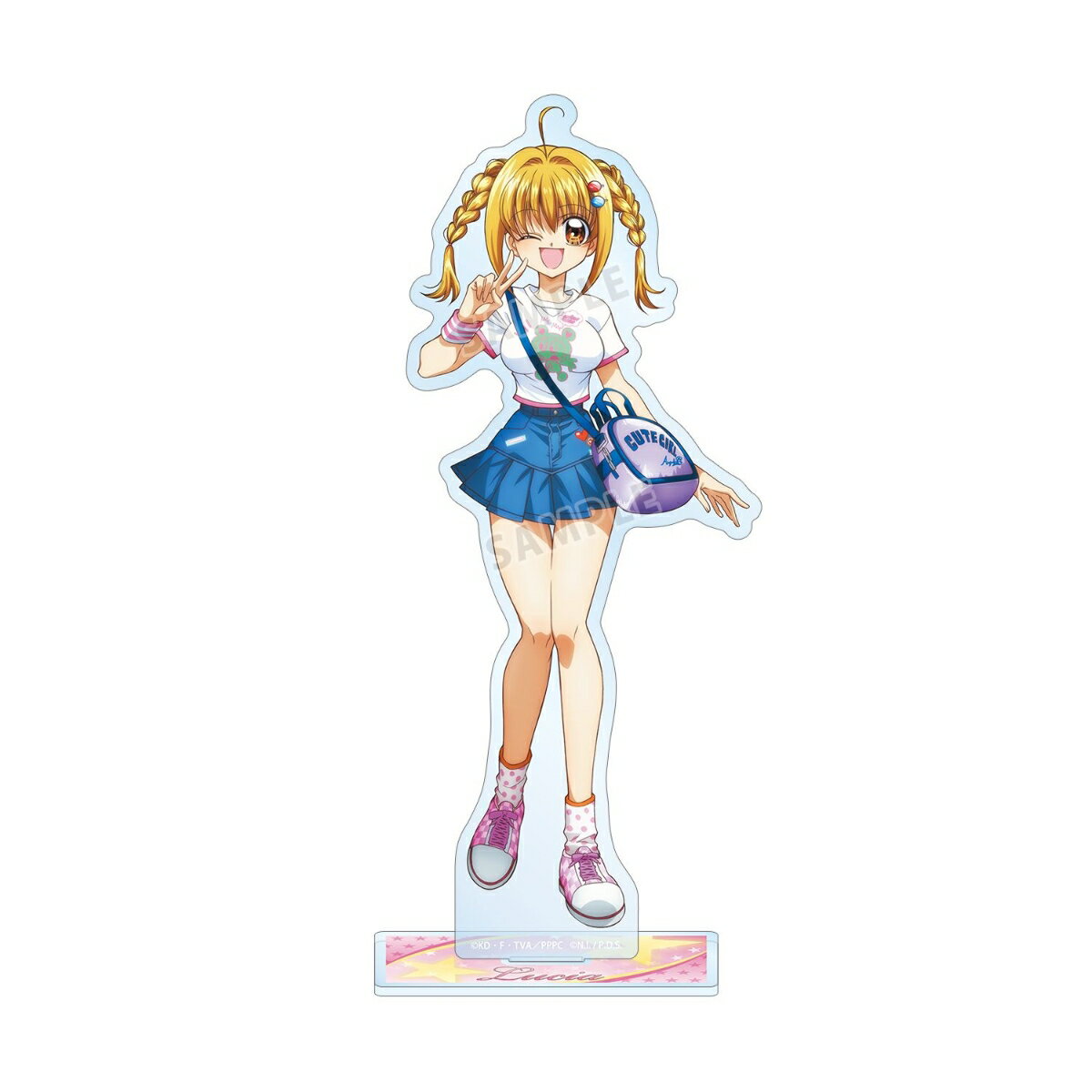 アニメ「ぴちぴちピッチ」ANGEL BLUEコラボ 描き下ろし 七海 るちあ BIGアクリルスタンド ver.A