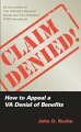 The VA is not your loving Uncle Sam who opens his wallet and says, Here you are, nephew a $1,000 check per month for the rest of your life. That should take the pain out of your service injuries, writes John D. Roche. Far from it, he reveals. Though the Veterans Claims Assistance Act of 2000 requires Veterans Affairs to assist veterans in developing the foundation to support their claims, in reality if you rely on the VA to find and develop the evidence necessary to grant benefits then your claim is likely to be denied. "Claim Denied!" will help those veterans whose benefits have been denied correct the mistakes they made when they submitted their original claims. Appealing a VA decision is not an impossible feat, Roche says, but a veteran 's story must be presented in a well-organized and logical format, so any reviewing authority is able to understand the issues as they relate to the laws. This book explains in detail how to develop and present a successful appeal.