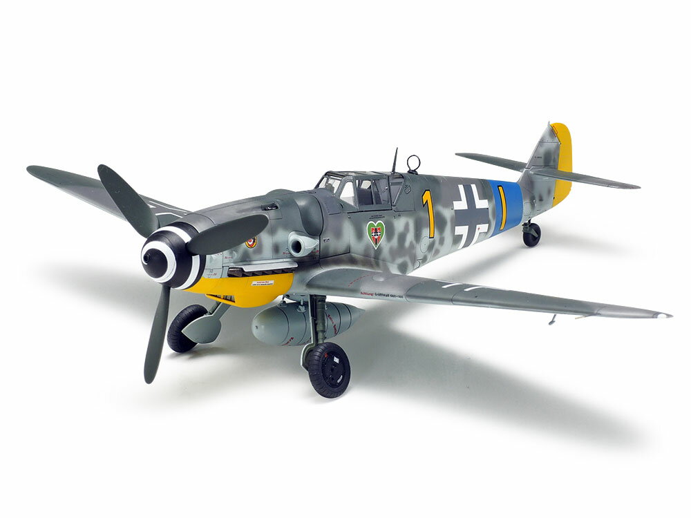 タミヤ 1/48 傑作機シリーズ メッサーシュミット Bf109 G-6 【61117】 (プラモデル)