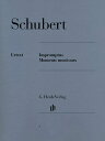 【輸入楽譜】シューベルト, Franz: 即興曲 Op.90, Op.142 楽興の時 Op.94/原典版/ギーゼキング編 運指 シューベルト, Franz