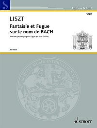 【輸入楽譜】リスト, Franz(Ferenc): バッハの名による幻想曲とフーガ [ リスト, Franz(Ferenc) ]