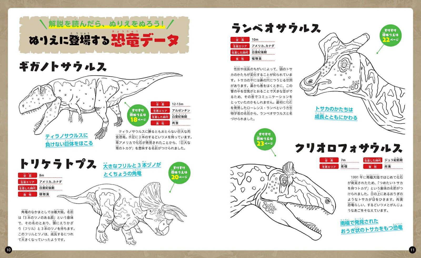 すけすけ恐竜骨ぬりえずかん [ 林 昭次 ]の紹介画像3