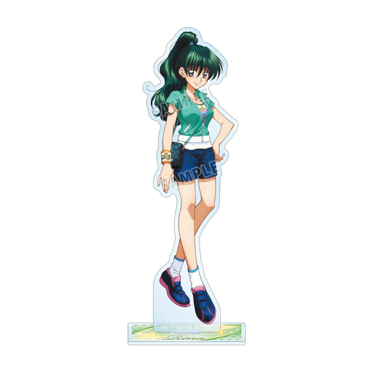 アニメ「ぴちぴちピッチ」ANGEL BLUEコラボ 描き下ろし 洞院 リナ BIGアクリルスタンド ver.A