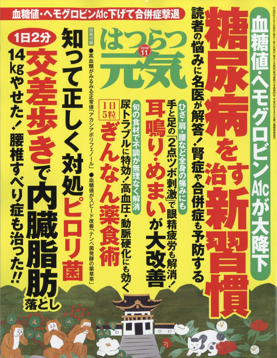 はつらつ元気 2018年 11月号 [雑誌]