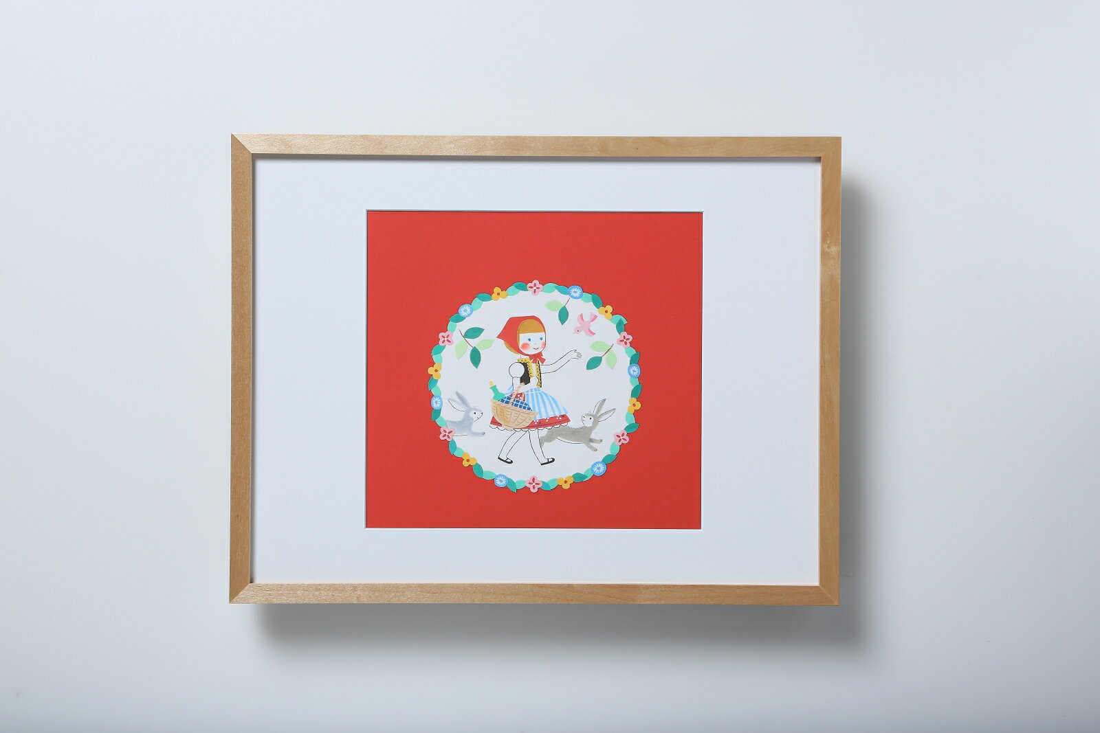 複製原画 あかずきん