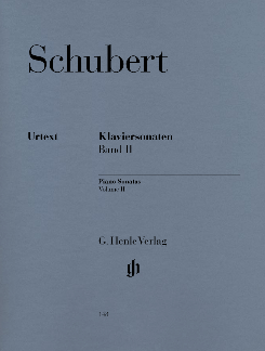 【輸入楽譜】シューベルト, Franz: ピアノ・ソナタ集 第2巻/原典版/Mies編/Theopold運指