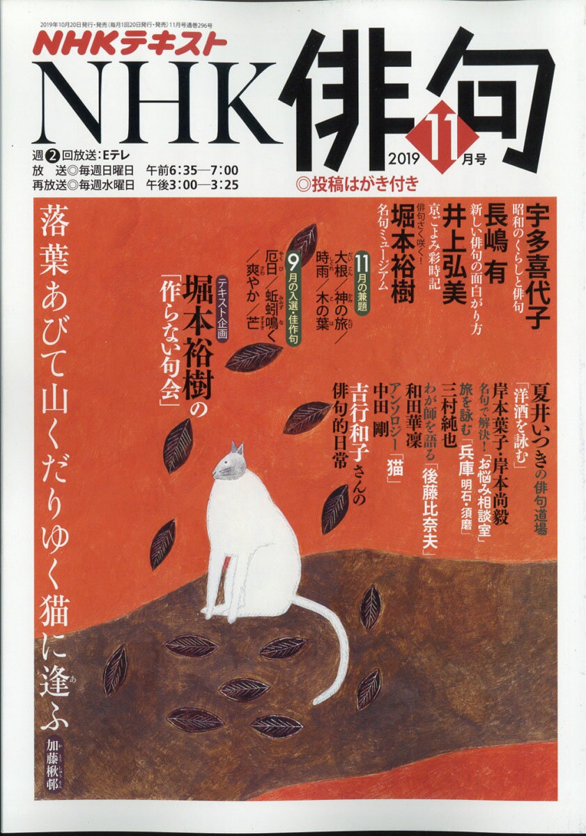 NHK 俳句 2019年 11月号 [雑誌]