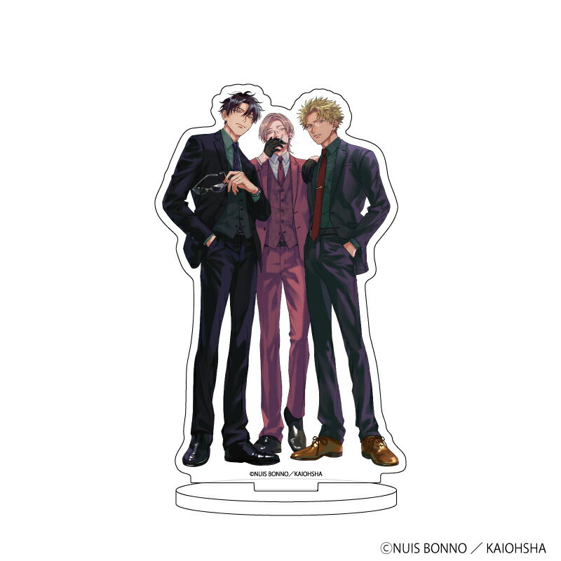 キャラアクリルフィギュア「凡乃ヌイス先生」01/ワル/ヤンキーのギャップ萌えめがねBLフェア(描き下ろしイラスト)【グッズ】