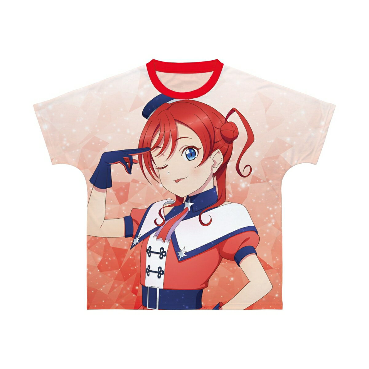 ラブライブ！スーパースター!!描き下ろし 米女メイ スーパースター!!ver. フルグラフィックTシャツユニセックス(サイズ/M)