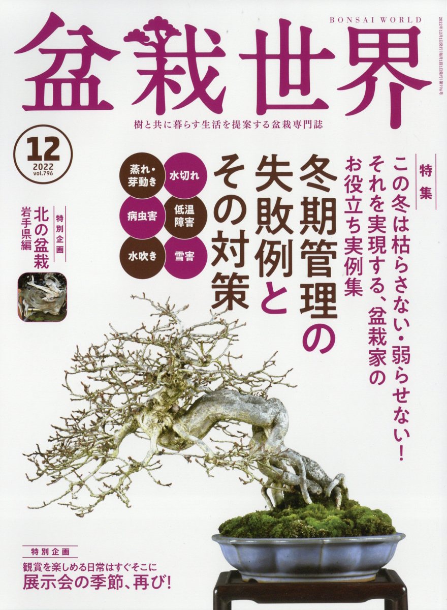 盆栽世界 2022年 12月号 [雑誌]
