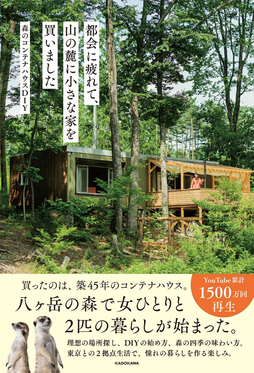 都会に疲れて、山の麓に小さな家を買いました