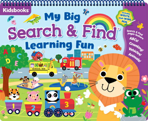My Big Search & Find Learning Fun Pad MY BIG SEARCH & FIND LEARNING [ Kidsbooks Publishing ]