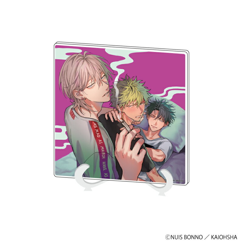 アクリルアートボード「凡乃ヌイス先生」01/ワル/ヤンキーのギャップ萌えめがねBLフェア(公式イラスト)【グッズ】