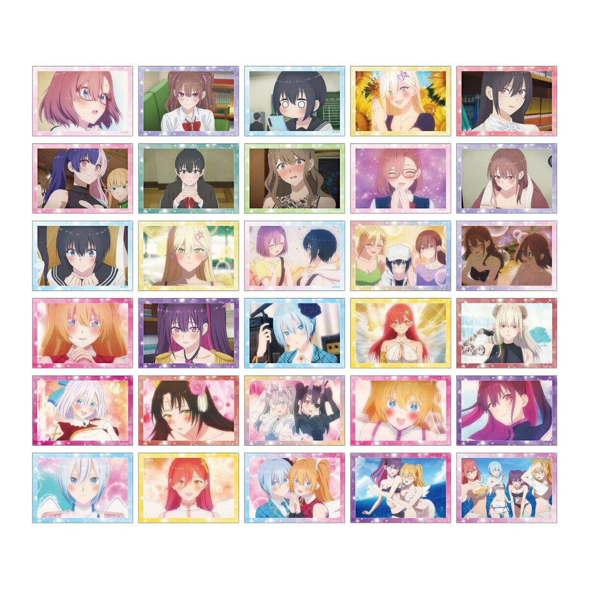 TVアニメ『2.5次元の誘惑』トレーディング場面写ブロマイド3枚セット(BOX＝10個)