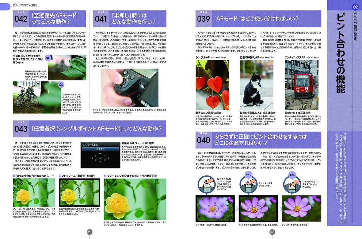 わかりやすいデジタル一眼Q＆A大事典 ミラーレスカメラに完全対応「カメラ」と「写真」の疑 （ONE　CAMERA　MOOK　CAPA特別編集） book-20421596 楽天ブックス サンプル画像2