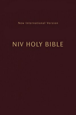 Niv, Holy Bible, Compact, Paperback, Burgundy, Comfort Print NIV HOLY BIBLE COMPACT PB BG C 